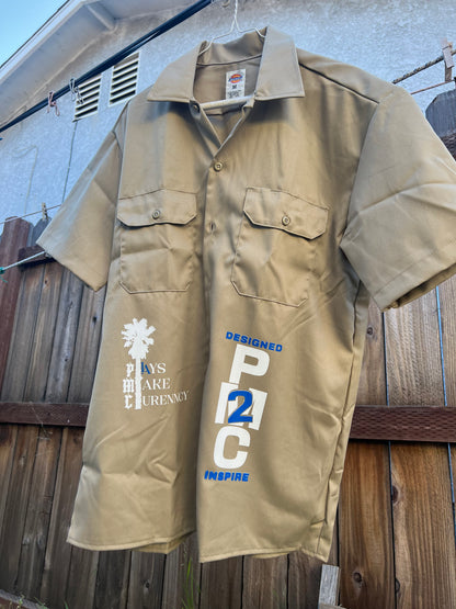 button up-collar shirt PMC LIMITED EDITION